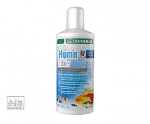 Dennerle Humin Elixier - Биокондиционер для получения тропической аквариумной воды, 250 мл на 1250 л