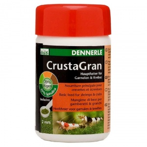 Dennerle CrustaGran Гранулированный основной корм для креветок и мелких раков, 100 мл.