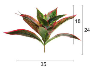 картинка INCI Искусственное тропическое растение IN4068725 29 см от компании Аксолотль