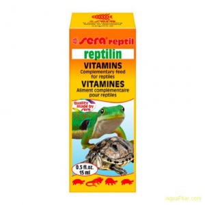 Sera Раптилин, витамины для террариумных животных, 15 мл