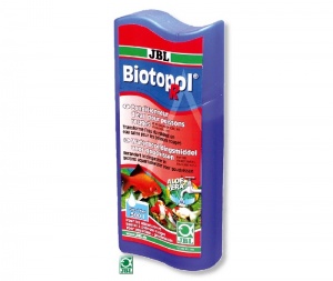 JBL Biotopol R - Препарат для подготовки воды для аквариумов с золотыми рыбками, 250 мл.