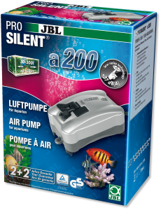 JBL ProSilent a200 - Сверхтихий компрессор 200 л/ч для аквариумов 50-300 литров