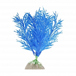 GloFish Растение флуоресцирующее синее М 15 см