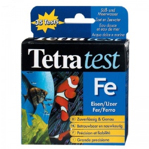 Тест для определения показателей качества воды на железо Tetra test Fe 10 ml пресн/море  756496