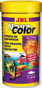 JBL NovoColor - Хлопья для  особенно яркой окраски рыб, 250 мл. (40 г.)