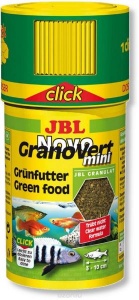 JBL NovoGranoVert mini - Корм мини-гранулы для маленьки рыбок, с дозатором 100 мл