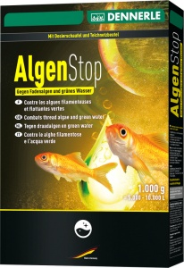 Dennerle AlgenStop для профилактики и борьбы с водорослями в садовом пруду, 1кг, на 10000 литров