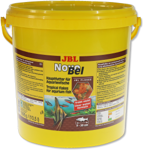 JBL NovoBel - Осн. корм для пресноводных аквариумных рыб, хлопья, 10,5 л (1995 г)