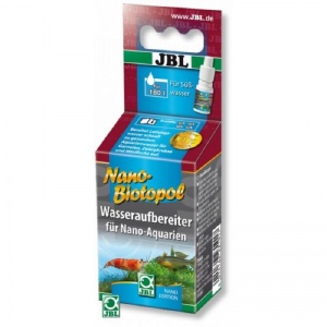 JBL NanoBiotopol - Препарат для подготовки воды в нано-аквариумах, 15 мл