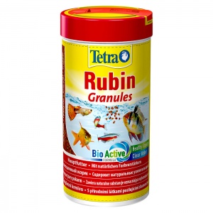 Tetra Rubin Granules Корм для усиления насыщенности окраса, гранулы, 250 мл/100гр