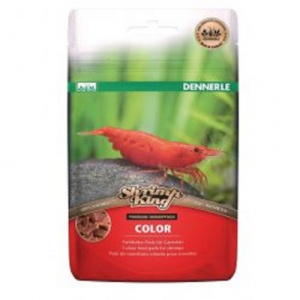 Dennerle ShrimpKing Color - Дополнительный корм премиум класса в форме пластинок для яркой окраски к