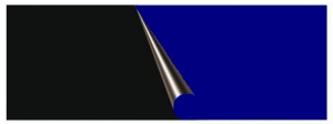 Фон для аквариума KW, 50 см, синий/черный