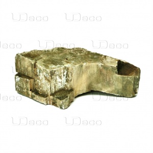 UDeco Fossilized Wood Stone L - Камень Окаменелое дерево для оформления аквариумов (15 - 25 см)