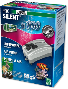 JBL ProSilent a100 - Сверхтихий компрессор 100 л/ч для аквариумов 40-150 литров