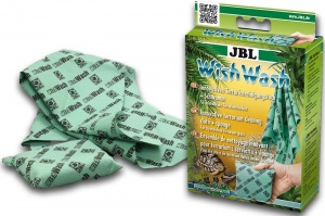 JBL WishWash(T) - Специальная губка и салфетка для эффективной очистки стекол террариума