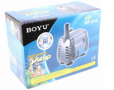 BOYU SP-602 Погружная помпа для аквариума 6 вт, 340л/час, до 100л