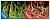 Фон двухсторонний с одной самоклеящейся стороной Корни с мохом/Корни с листьями 30x60см 8009/8010+