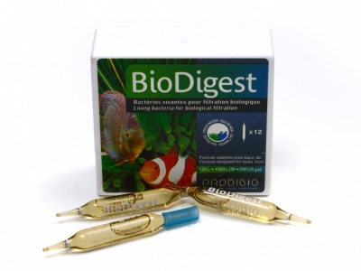 Prodibio BIO DIGEST концентрированное бактериальное средство для пресн и морских аквариумов (12шт)