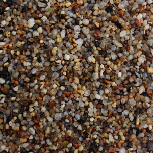 UDeco River Amber - Янтарный песок, натуральный грунт для аквариумов, 2-5 мм, 6 л