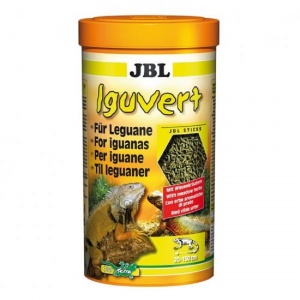 JBL Iguvert - Полноценный корм для игуан и других травоядных рептилий, 1 л. (420 г.)