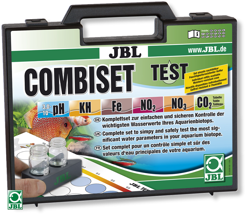 Тест для аквариума купить. Набор тестов для воды JBL. JBL тесты для аквариума. JBL чемодан. PH тесты для аквариума чемодан.