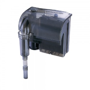Фильтр рюкзачный Atman HF-0600 для аквариумов до 100 л, 660 л/ч, 6W с поверхностным скиммером (черны