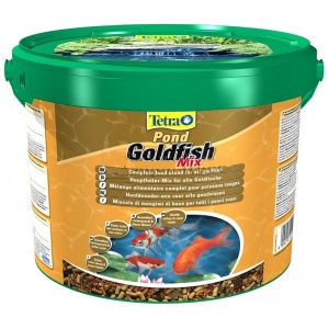 Корм д/пруд. рыб TetraPond Goldfish Mix 10L