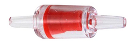 DECO NATURE CHECK VALVE PR - Прозрачный обратный клапан для воздуха, пластиковый, шланг 4 мм, 1 шт.