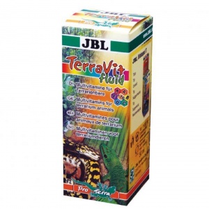 JBL TerraVit fluid - Препарат в виде жидкой эмульсии, содержащий мультивитамины для обитателей терра