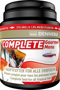 Dennerle Complete - Основной корм в форме гранул для всех аквариумных рыб, 100 мл