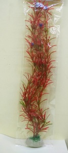 Искусственное растение Эйхорния красно-зеленая, 50 см