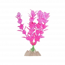 GloFish Растение флуоресцирующее розовое М 15 см