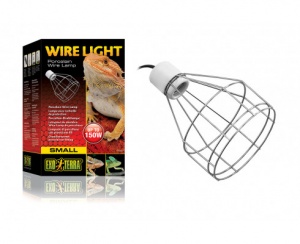 Светильник с фарфоровым патроном Wire Light малый до 150 Вт 14.5x14.5x21.5 см. PT2060 (H220606)
