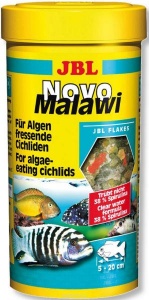 JBL NovoMalawi - Корм в форме хлопьев для растительноядных рыб оз.р Малави и Таньгаика 1000мл
