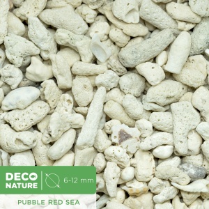 DECO NATURE GRAVEL RED SEA - Натуральная коралловая крошка для аквариума фракции 6-12 мм, 3,5л