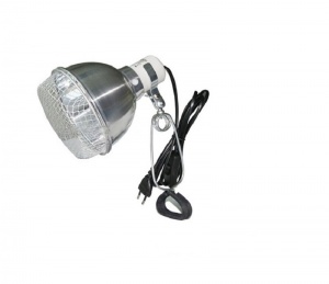 Светильник на зажиме с защитной сеткой RL01, 75Вт, 140мм, Repti-Zoo