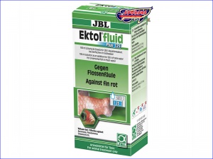 JBL Ektol fluid Plus 125 -  против плавниковой гнили и  внешних бактериальных заболеваний, 100ml