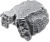 JBL ReptilCava GREY XL - Пещера для террариумных животных, серая